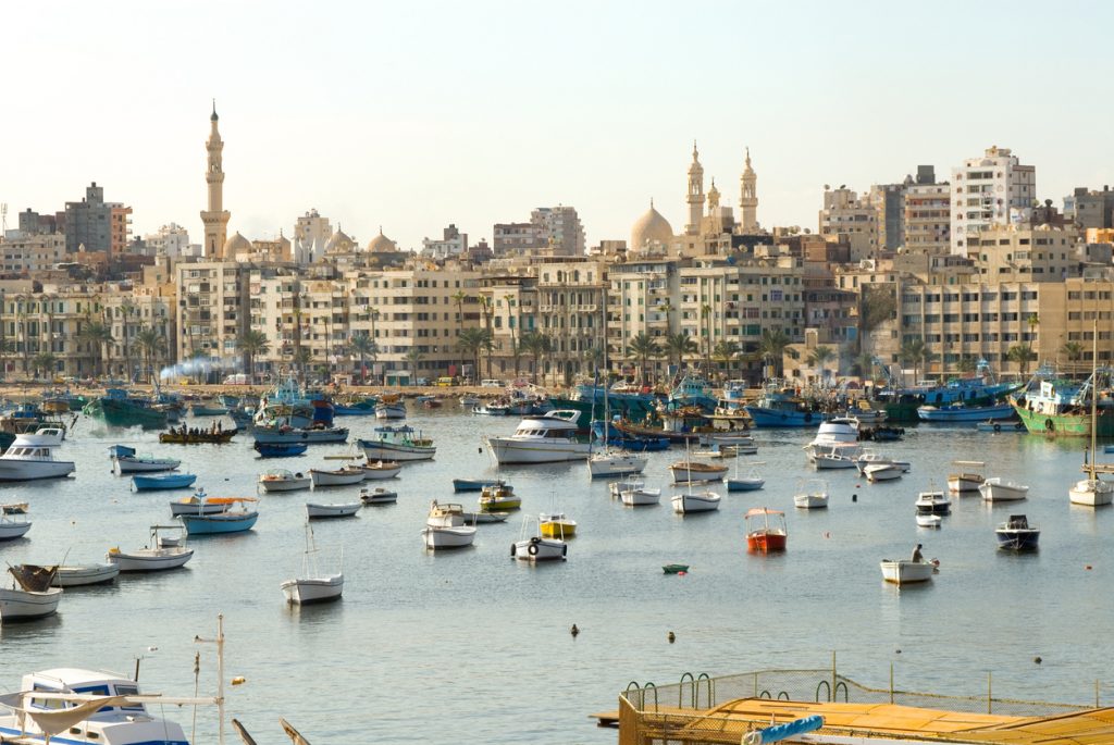 مستوى سطح البحر مدينة الإسكندرية ارتفاع درجات الحرارة اختفاء مدينة الإسكندرية