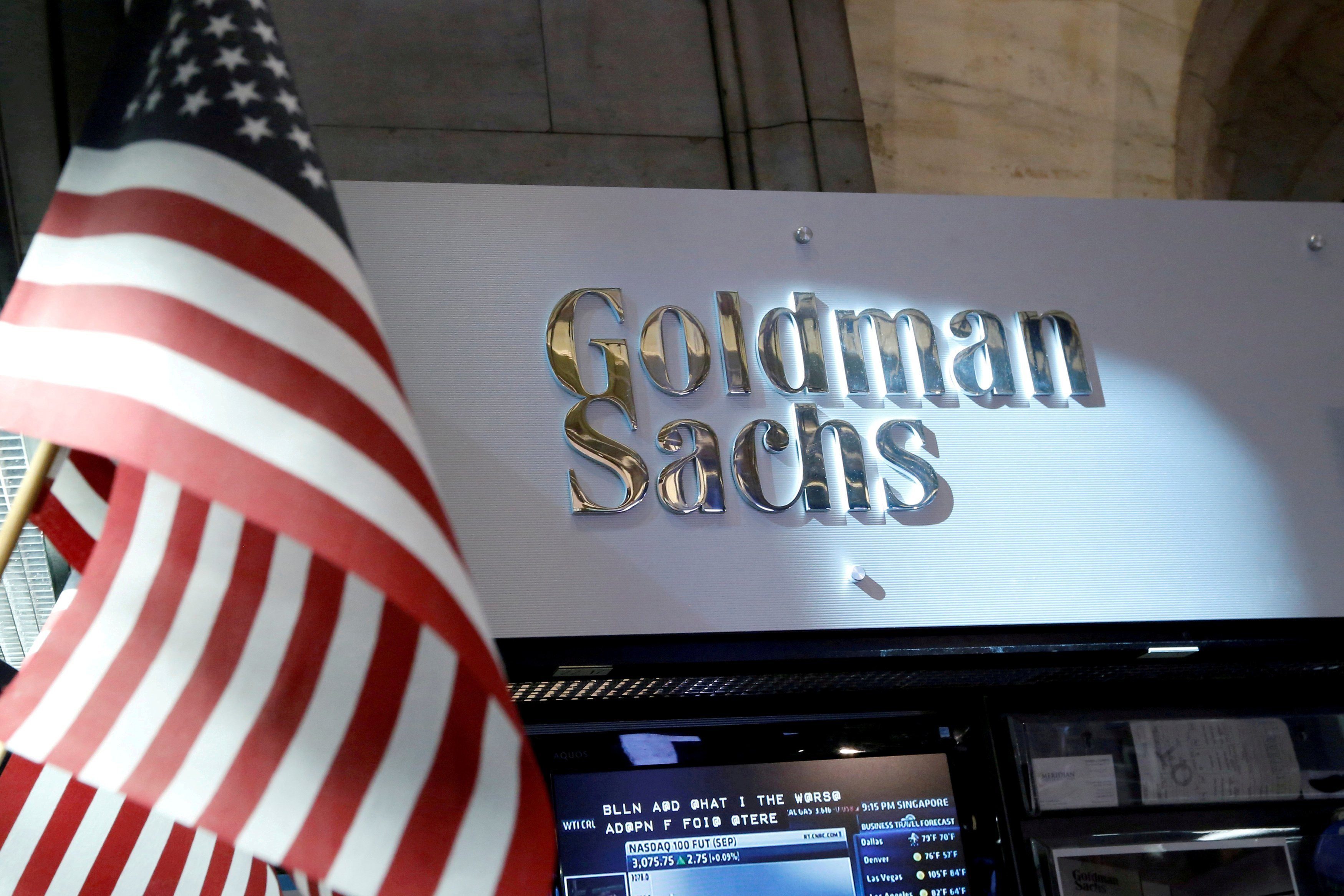 بنك Goldman Sachs الأمريكي الذي تم رفع دغوى قضائية عليه من شركة "آيبيك" الإماراتية/ رويترز