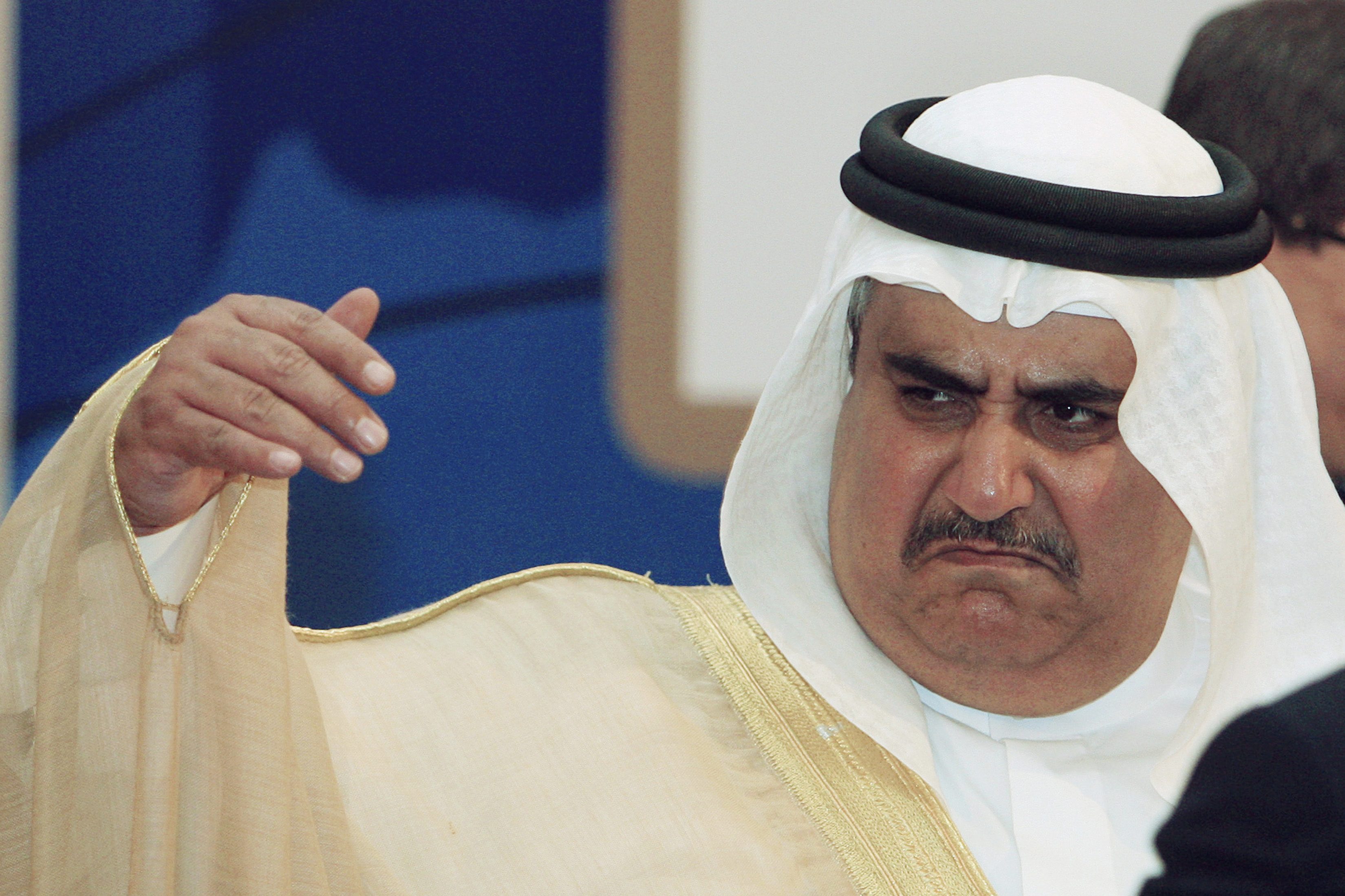 وزير خارجية البحرين خالد بن أحمد آل خليفة (رويترز)