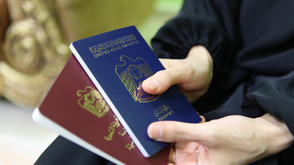 جواز السفر الإماراتي (thenational الإماراتية)