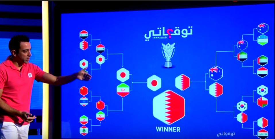 توقعات تشافي تصيب في كأس آسيا