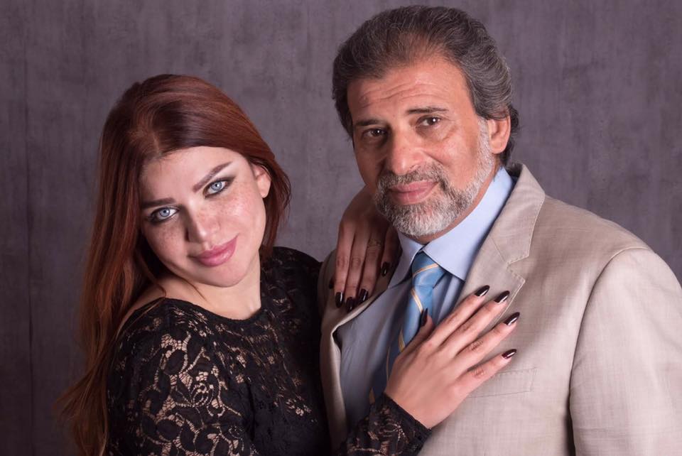 تسريب صورة ياسمين الخطيب بين أحضان خالد يوسف