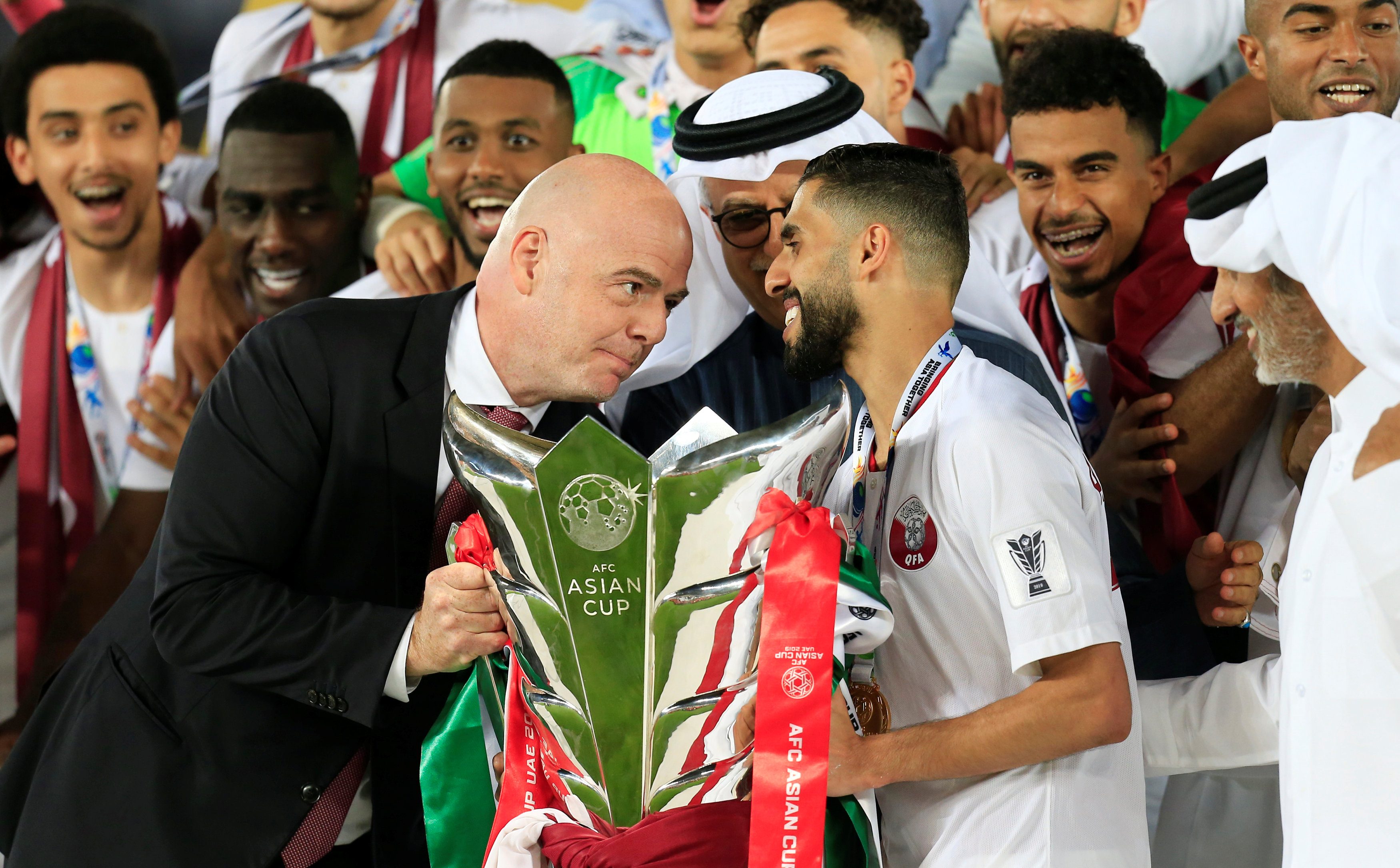 تتويج قطر بكأس آسيا