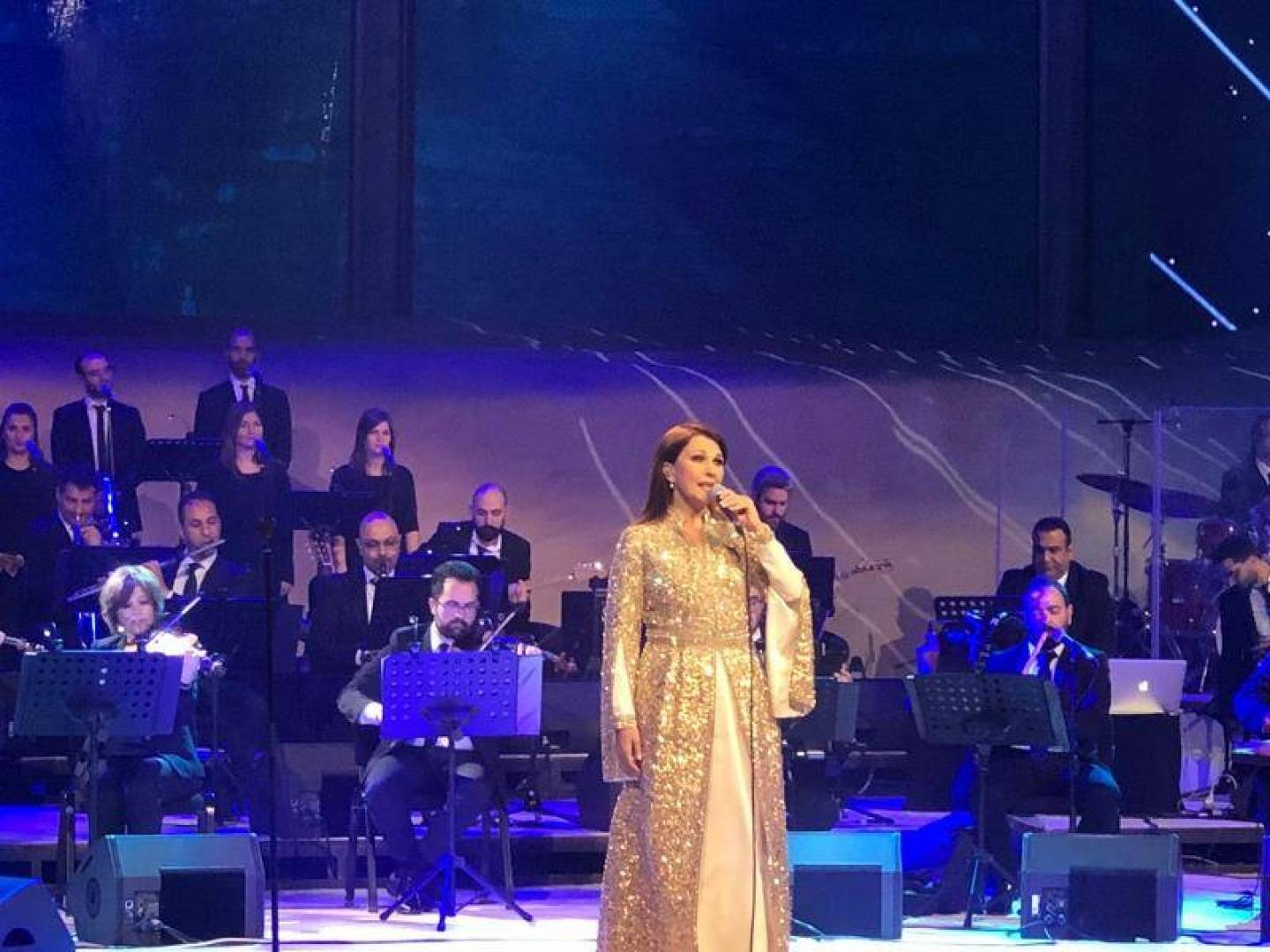 ماجدة الرومي في حفل شتاء طنطورة