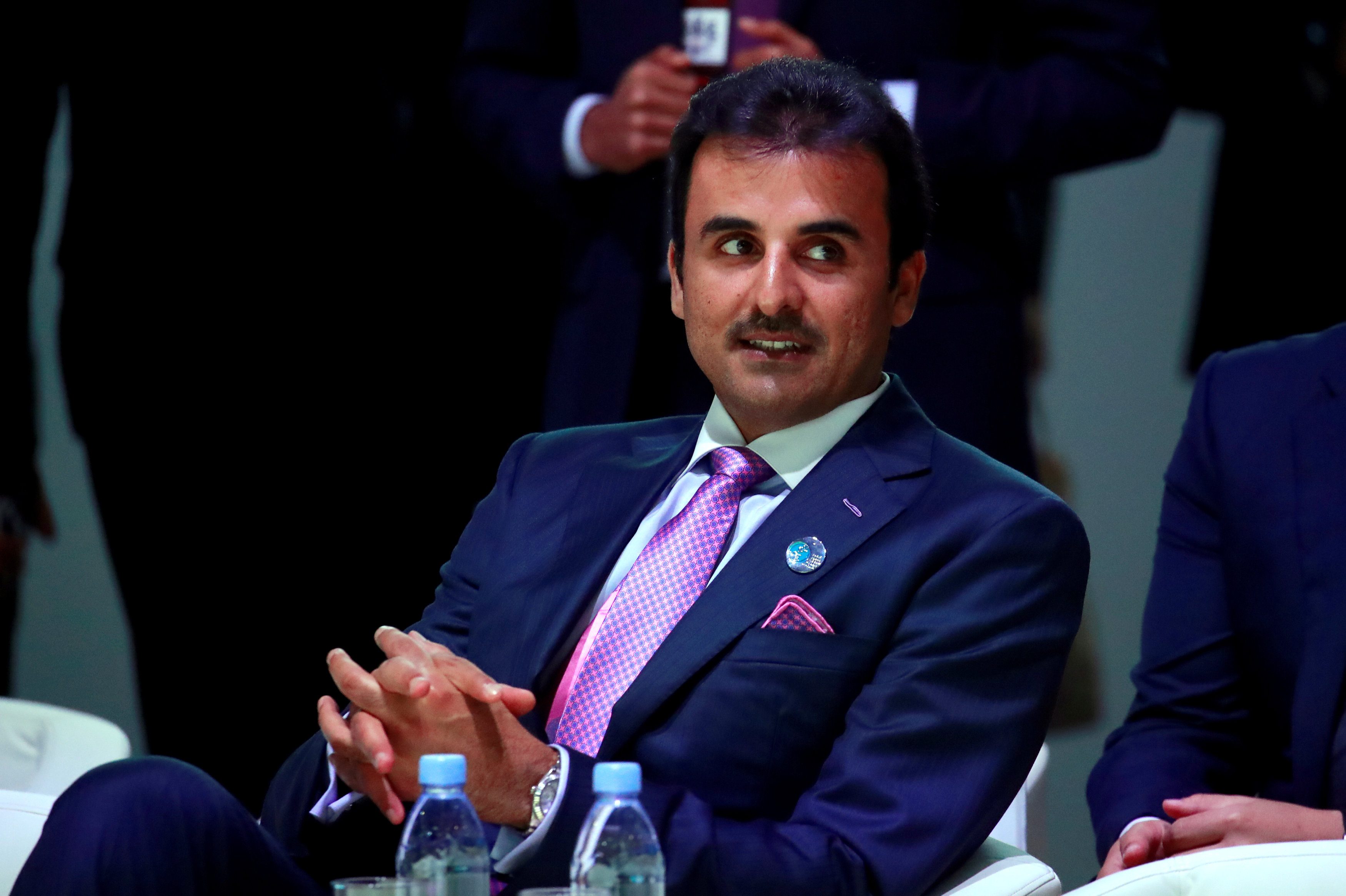 الأمير تميم تتويج قطر بكأس آسيا