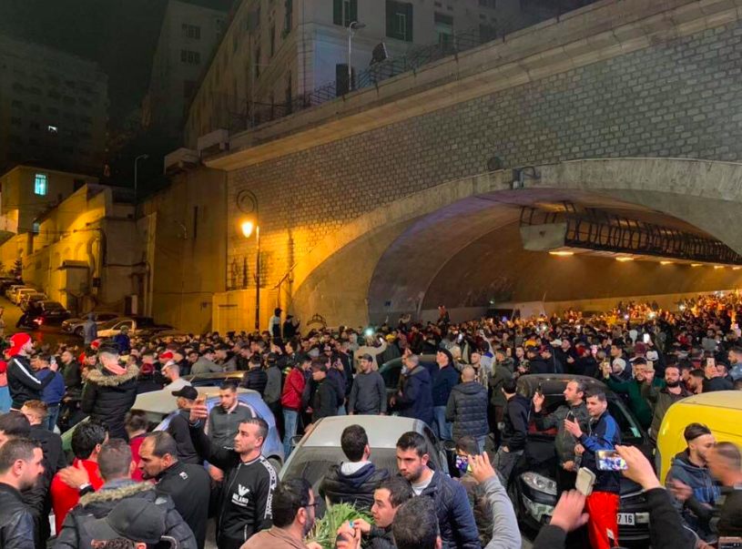 مظاهرات ليلية في الجزائر