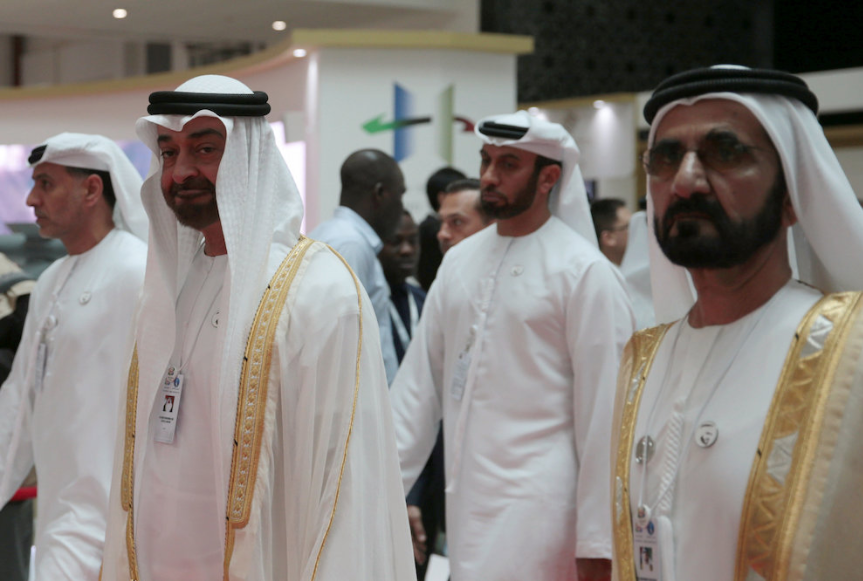 الشيخ محمد بن زايد والشيخ محمد بن راشد