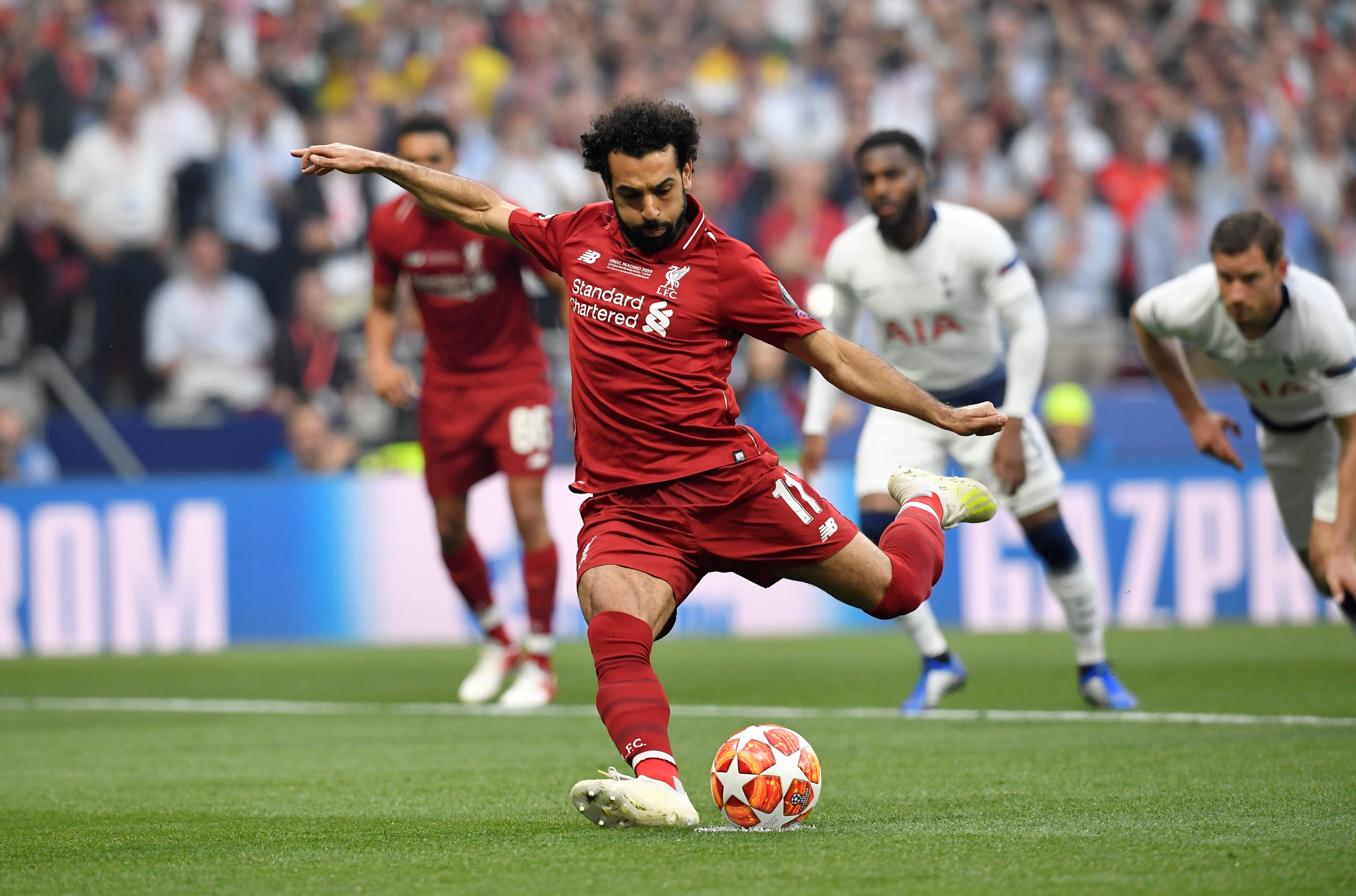 صلاح يفطر خلال نهائي أبطال أوروبا
