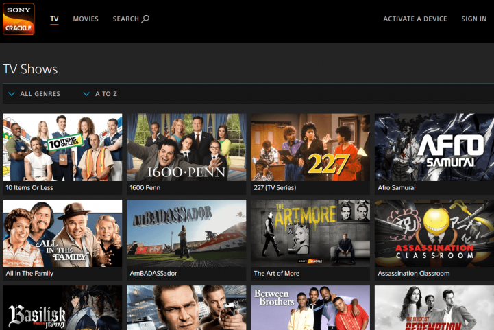 Social Media/ تقدم منصة Crackle من سوني خدمة بث مدعومة بالإعلانات، وتعرض أفلاماً ومسلسلات تلفزيونية، وتعرض كذلك بعض المحتوى الأصلي.
