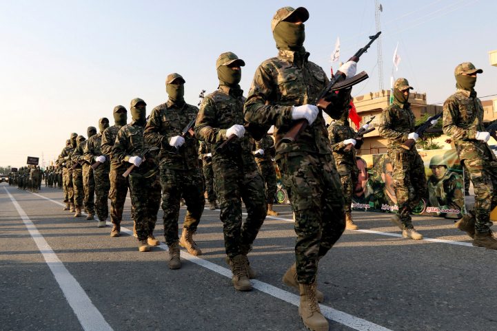 قوات تابعة لمجموعة الحشد الشعبي العراقية/ رويترز