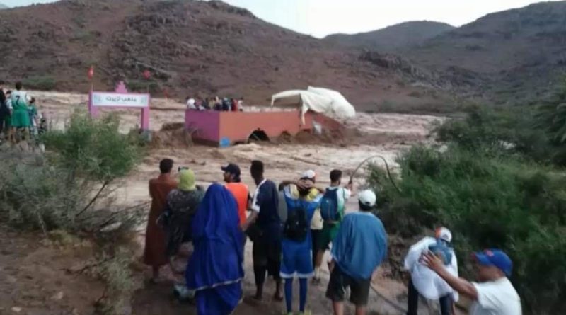 سيول في اقليم تارودانت المغرب
