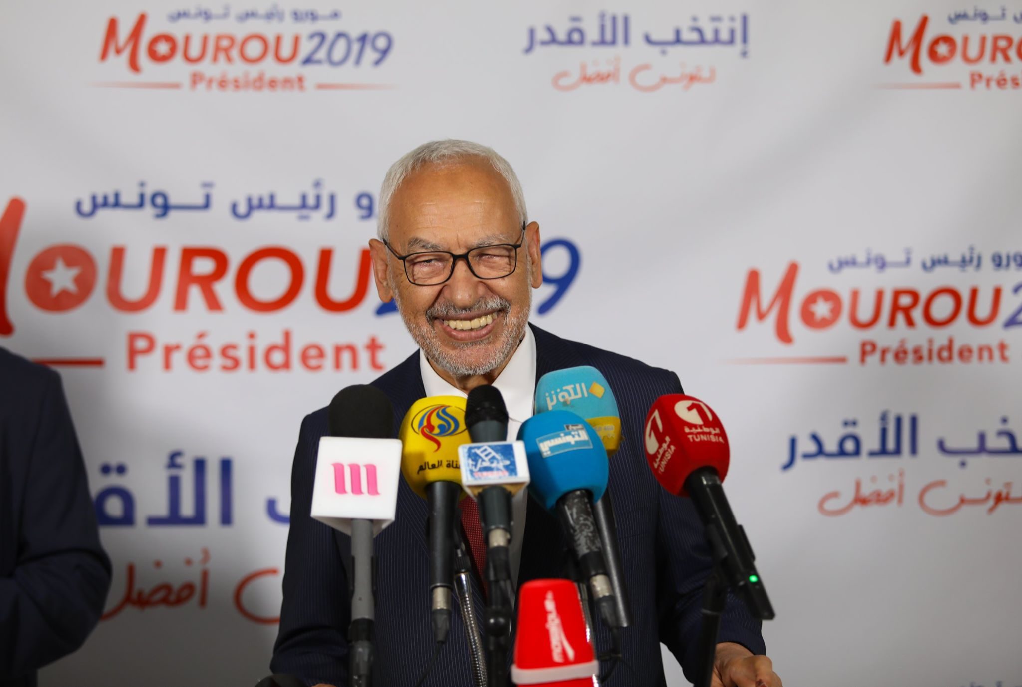 حركة النهضة تعلن دعم قيس سعيّد أمام نبيل القروي في جولة الإعادة برئاسيات تونس