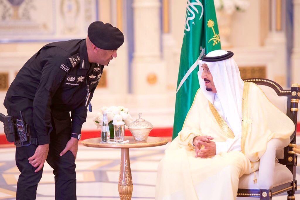 الحارس الشخصي للملك سلمان