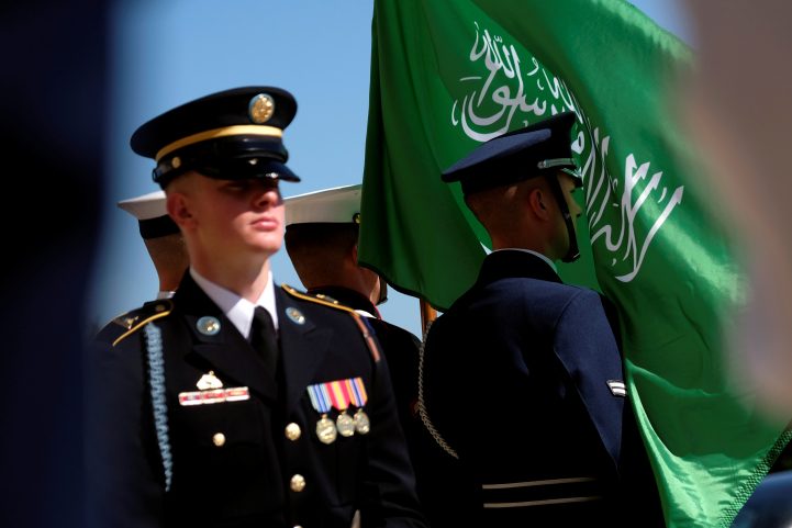 علم السعودية/ رويترز