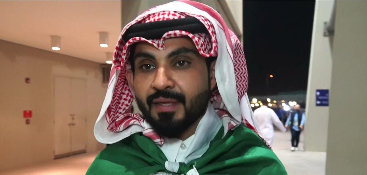 خاص بالفيديو.. مشجع سعودي: استُقبلنا بشكل جيد في قطر وجماهير الأخضر ستزداد بالقادم