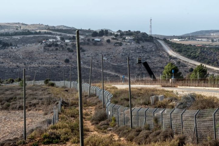 الحدود اللبنانية الإسرائيلية/ AFP