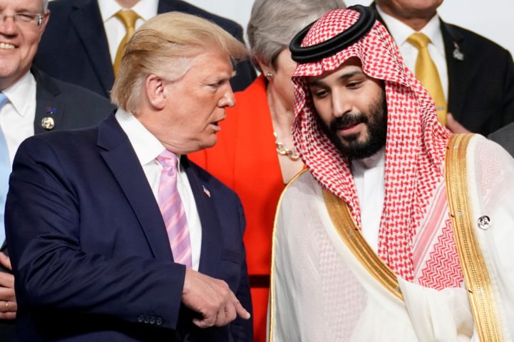 الرئيس الأمريكي دونالد ترامب، وولي العهد السعودي محمد بن سلمان/ رويترز