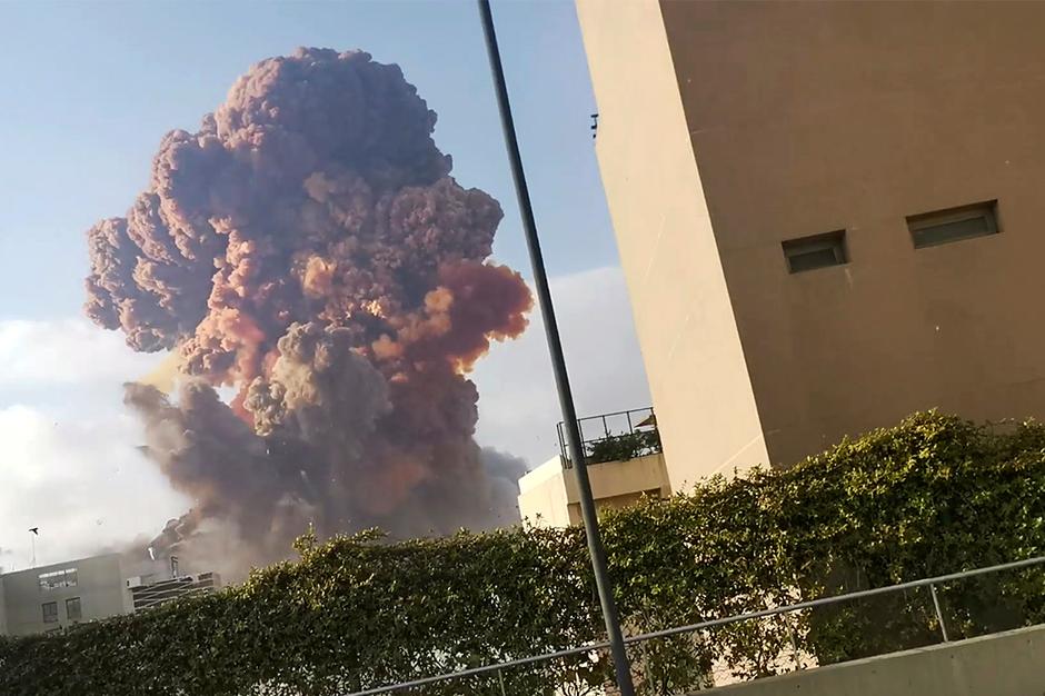 انفجار بيروت خاتم عن انفجار بيروت لبنان
