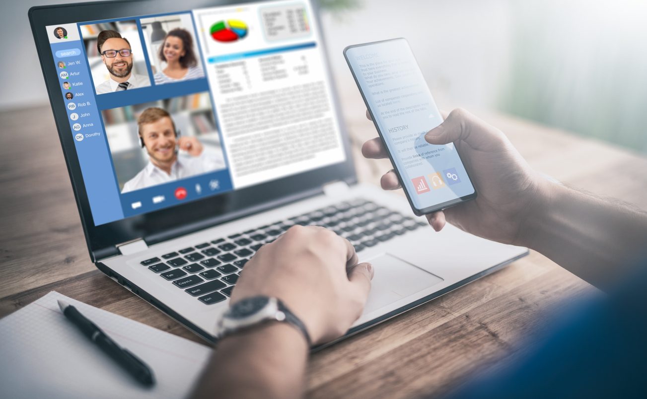 iStock/ حماية البيانات على اللابتوب