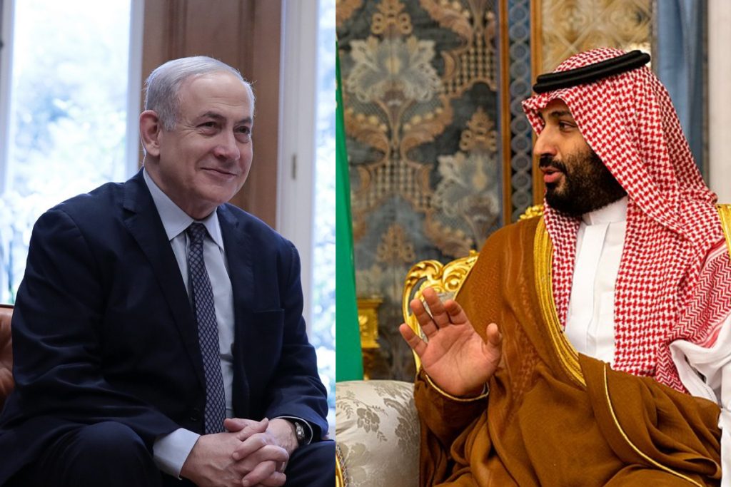 نتنياهو في السعودية الأمير محمد