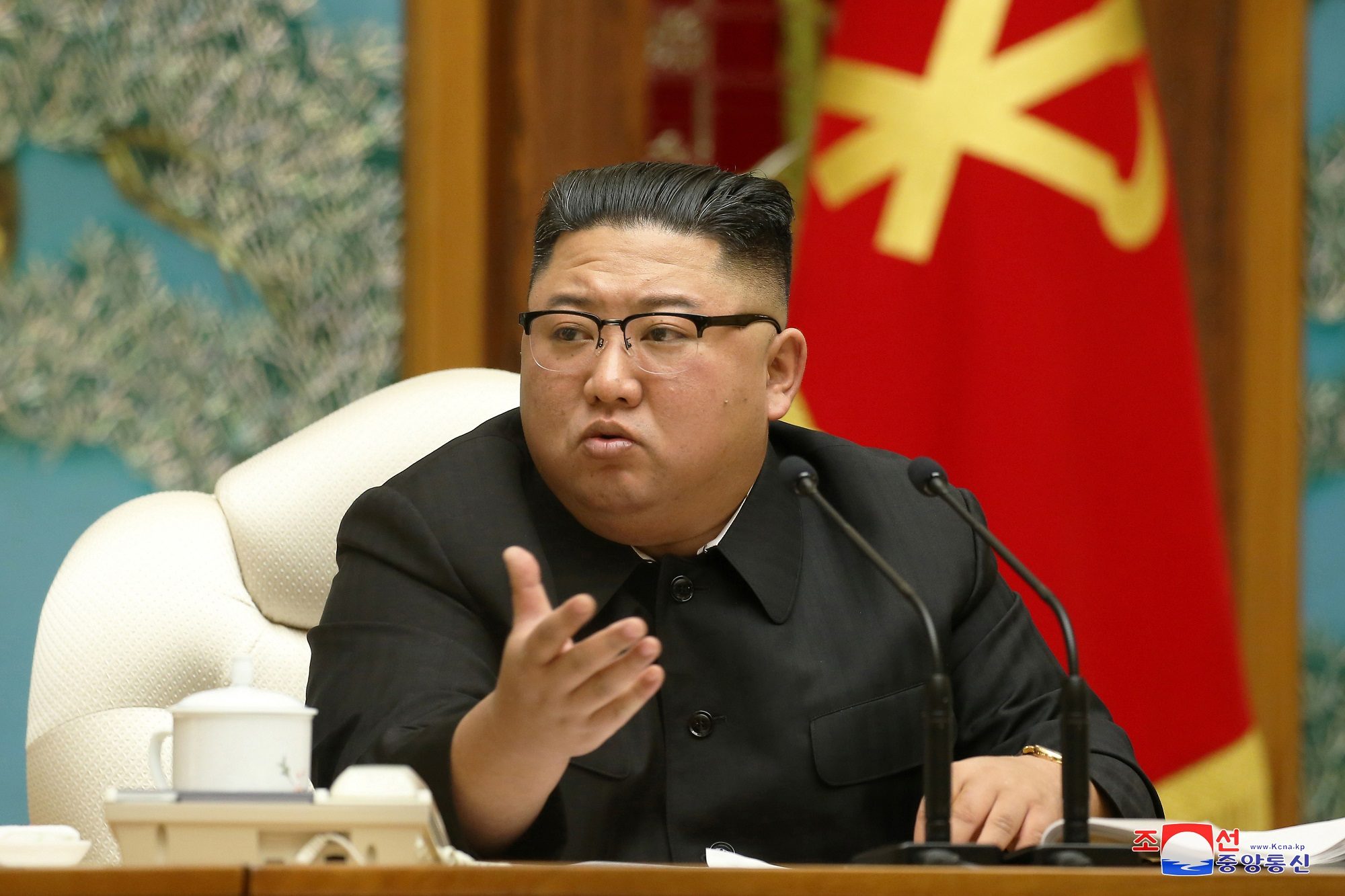 كورونا كيم جونغ أون كوريا الشمالية