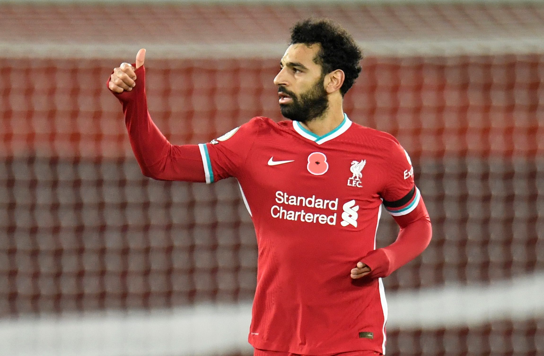 محمد صلاح نجم ليفربول (رويترز)