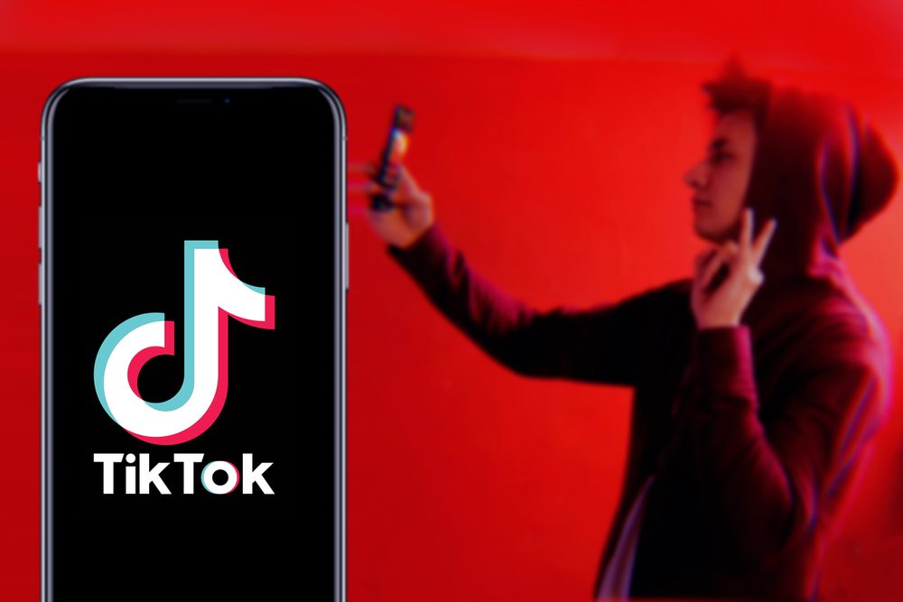 Shutterstock/ تطبيق TikTok