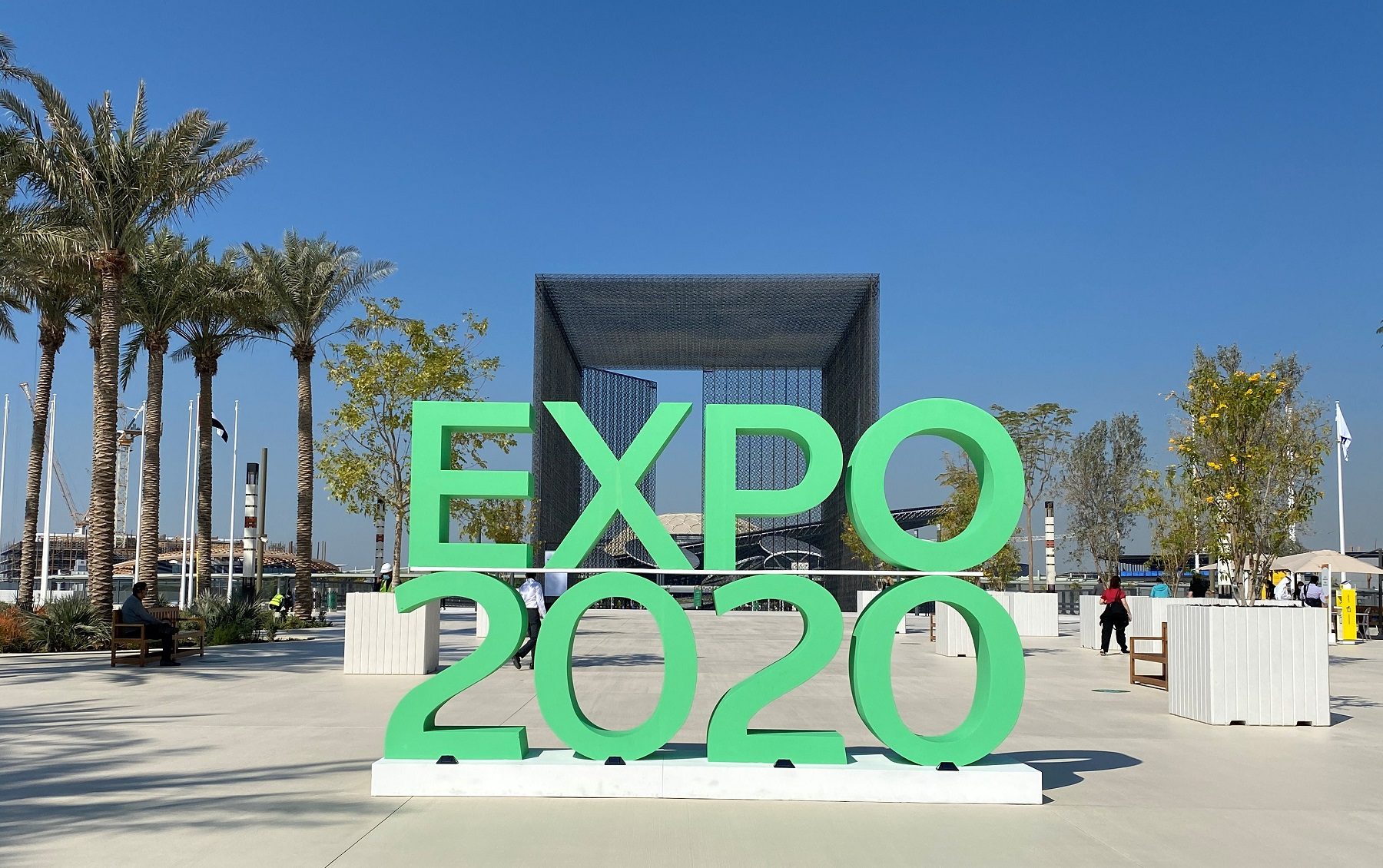 دبي تستعد لاستضافة معرض إكسبو 2020/ رويترز