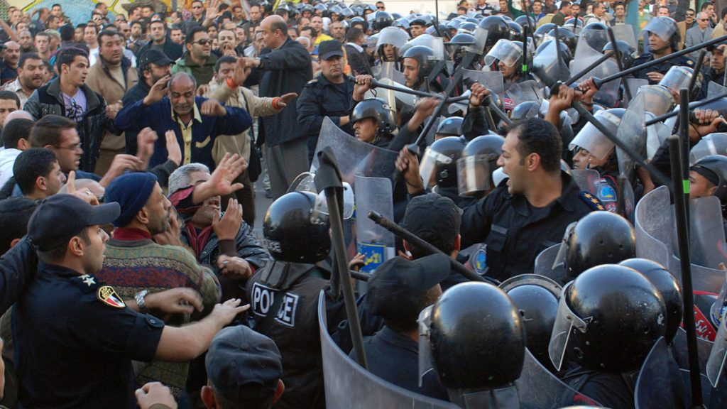 25 يناير بمدينة المنصورة
