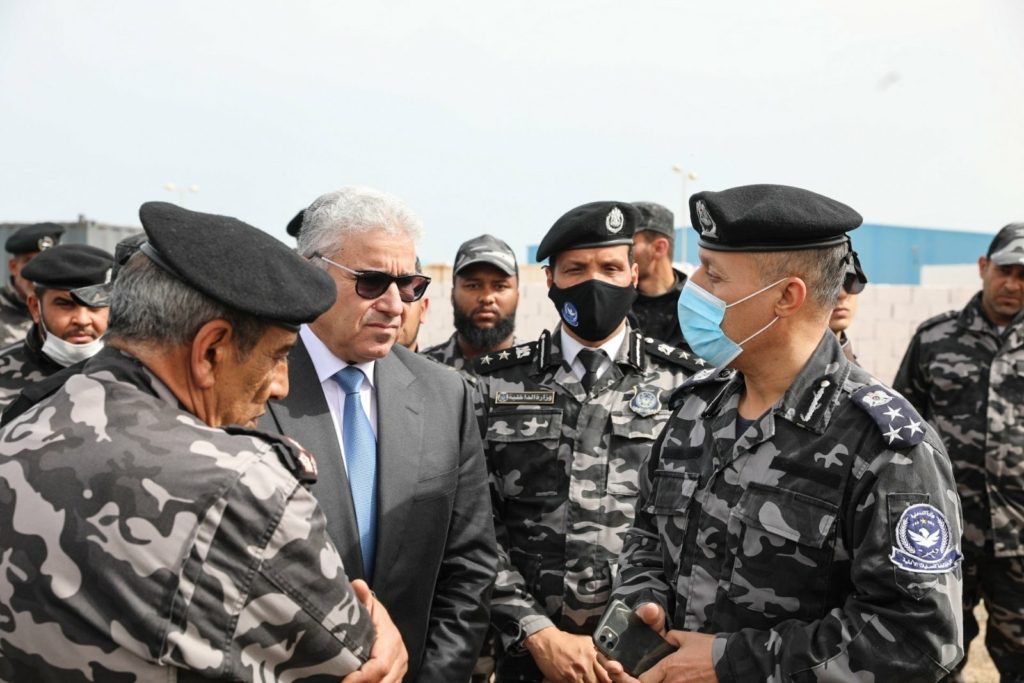 وزير الداخلية الليبي فتحي باشاغا قبل تعرضه لمحاولة الاغتيال