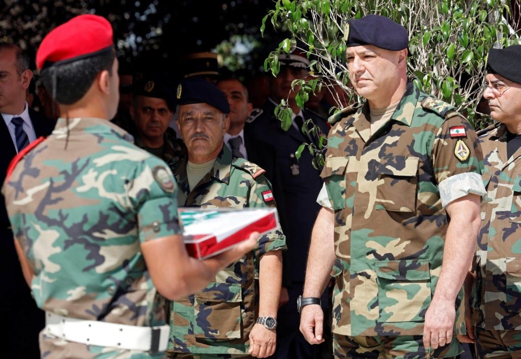 الجيش اللبناني إسرائيل الجيش الإسرائيل غانتس
