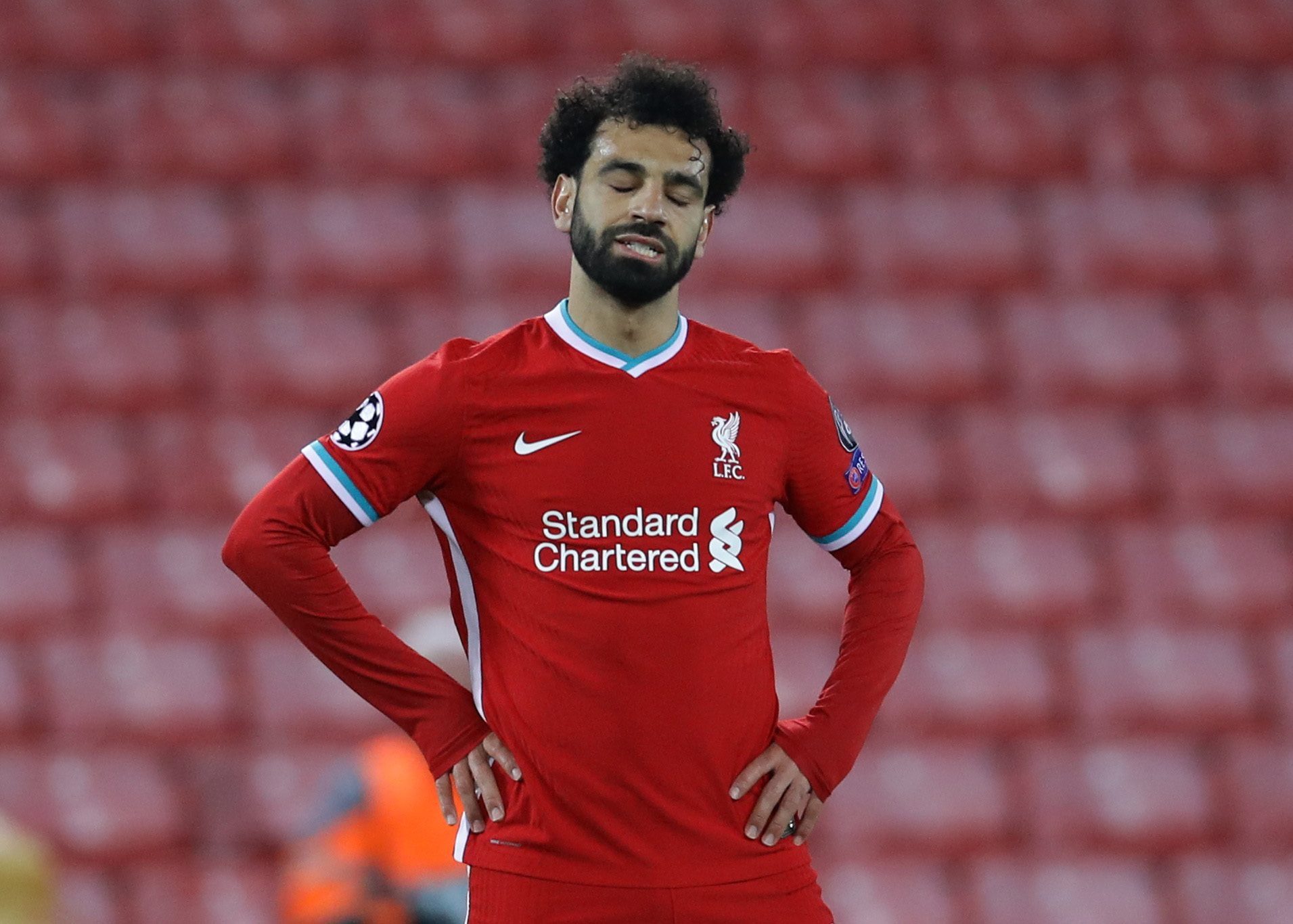 محمد صلاح ودّع مع فريقه ليفربول دوري الأبطال على يد ريال مدريد