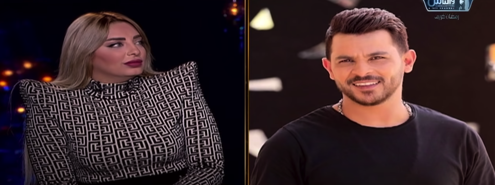 محمد رشاد ومي حلمي في برنامج "شيخ الحارة والجريئة"