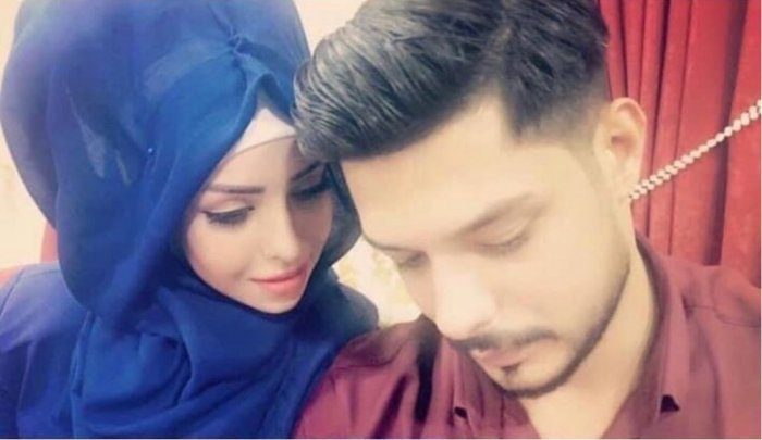 Social Media/ علي يوسف وزوجته زهراء البصري