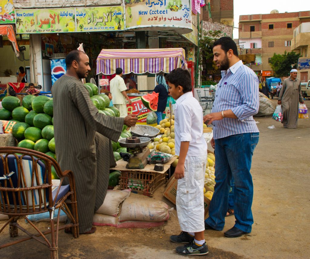 أصل البطيخ