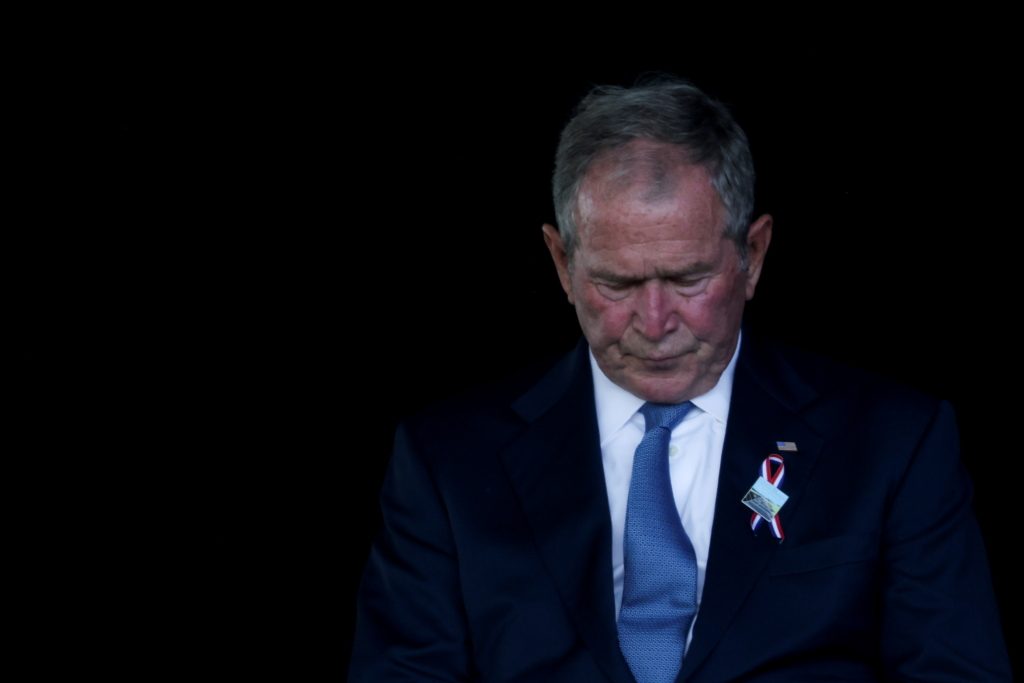 جورج بوش الحرب على العراق العراق