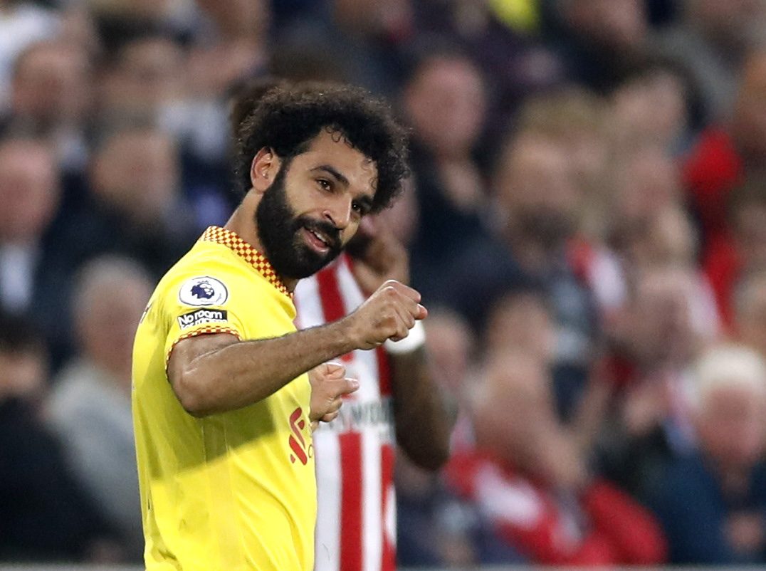 محمد صلاح سجل الهدف رقم 10 مع ليفربول في الدوري الإنجليزي (رويترز)
