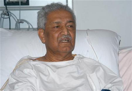 العالم الباكستاني النووي الراحل عبد القدير خان