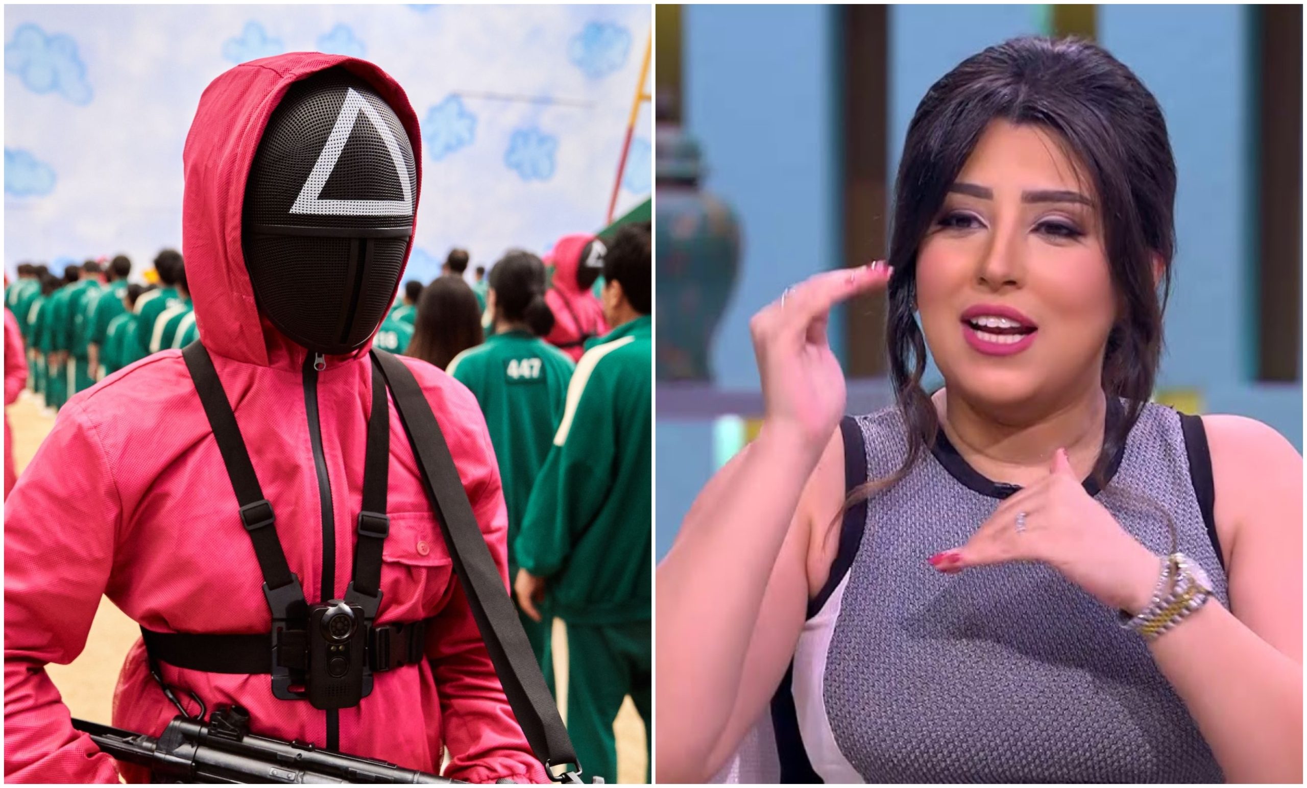 آيتن عامر تحذِّر من مسلسل "لعبة الحبار" بعد رسالة من مدرسة أبنائها!