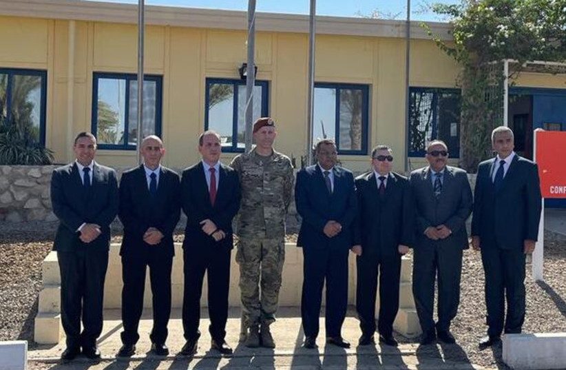 مسؤولون في الجيش الإسرائيلي يجتمعون مع نظرائهم المصريين / وحدة المتحدثين باسم جيش الدفاع الإسرائيلي