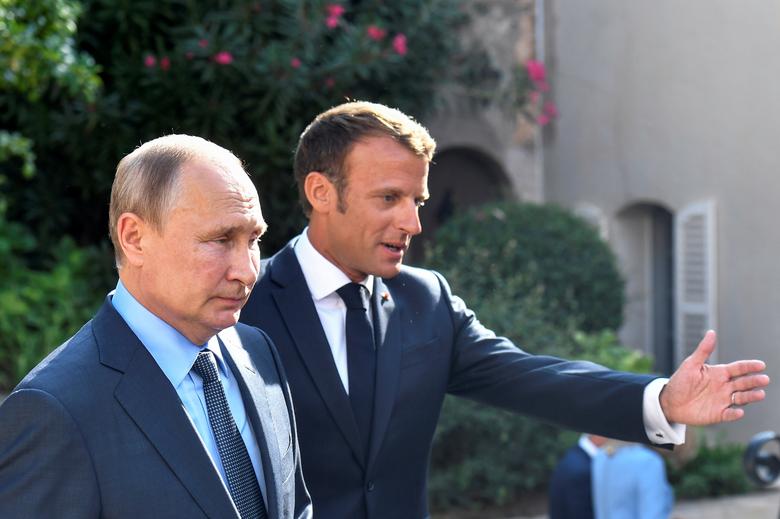 روسيا ماكرون بوتين أوكرانيا