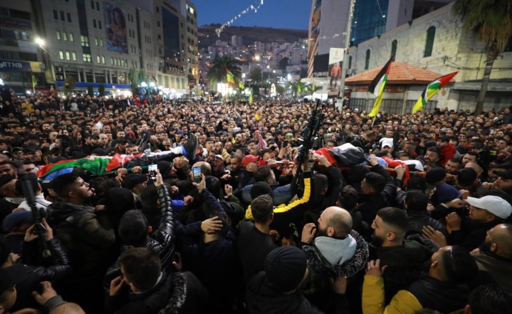 اغتيال إسرائيل لثلاثة مقاومين فلسطينيين