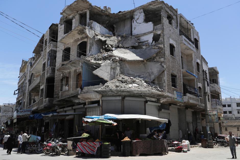 سوريا سوريا قصف إدلب