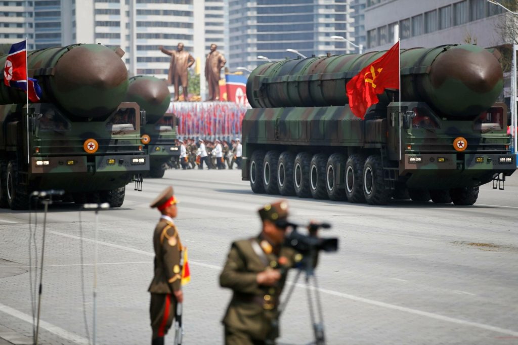 الصاروخ الذي أطلقته كوريا الشمالية