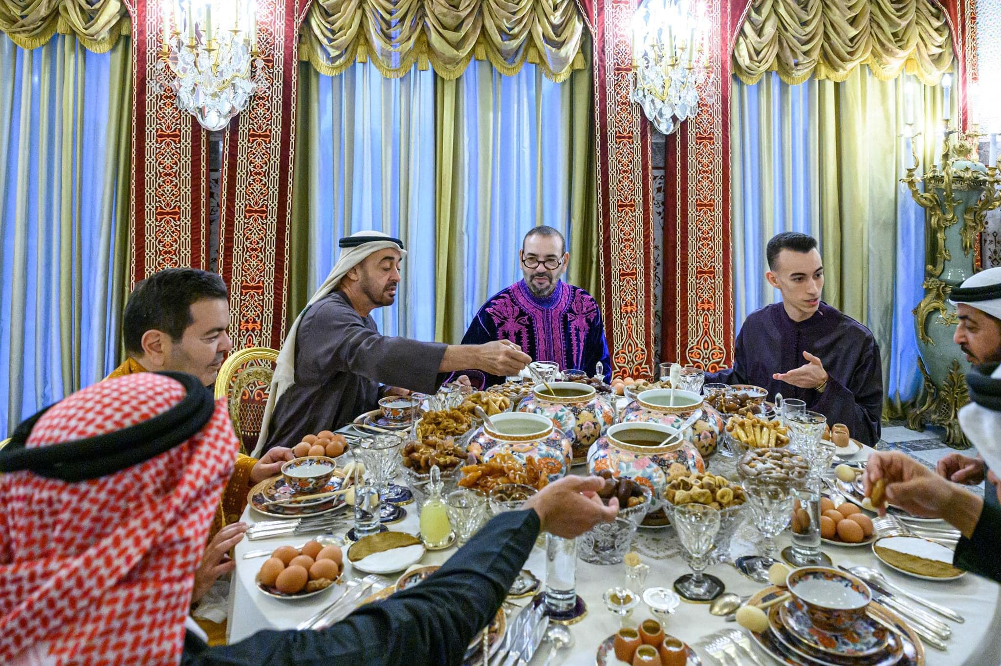 بن زايد ومحمد السادس