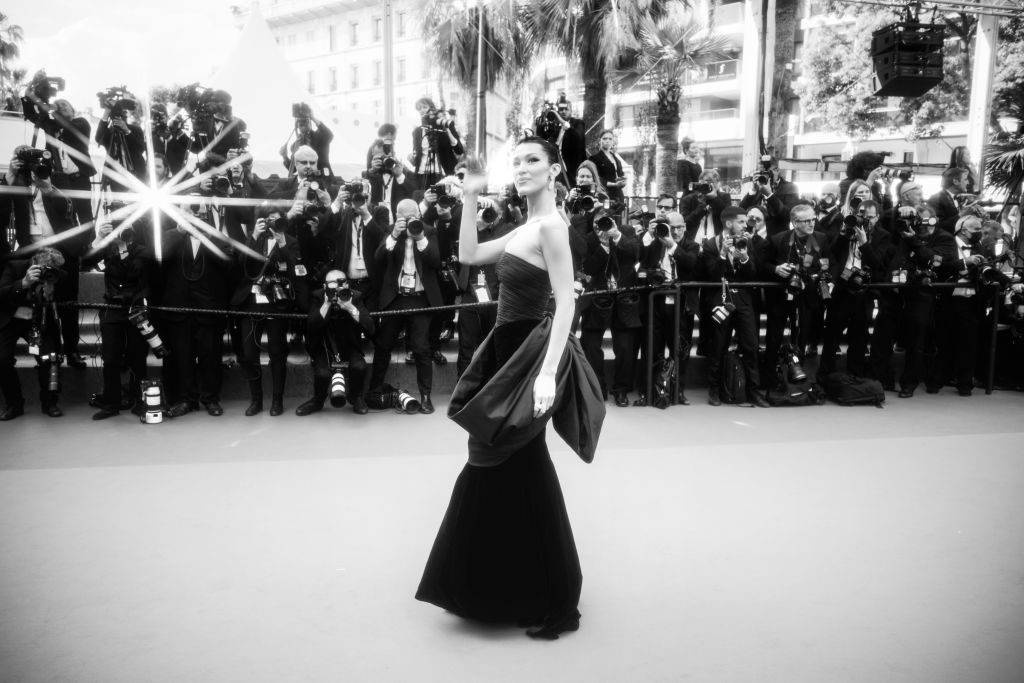Getty Images/ بيلا حديد في مهرجان كان السينمائي