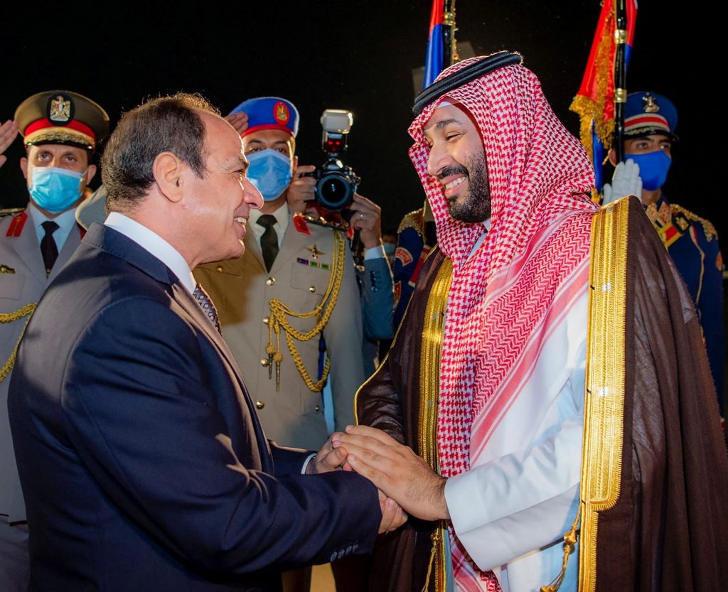 السعودية مصر محمد بن سلمان السيسي