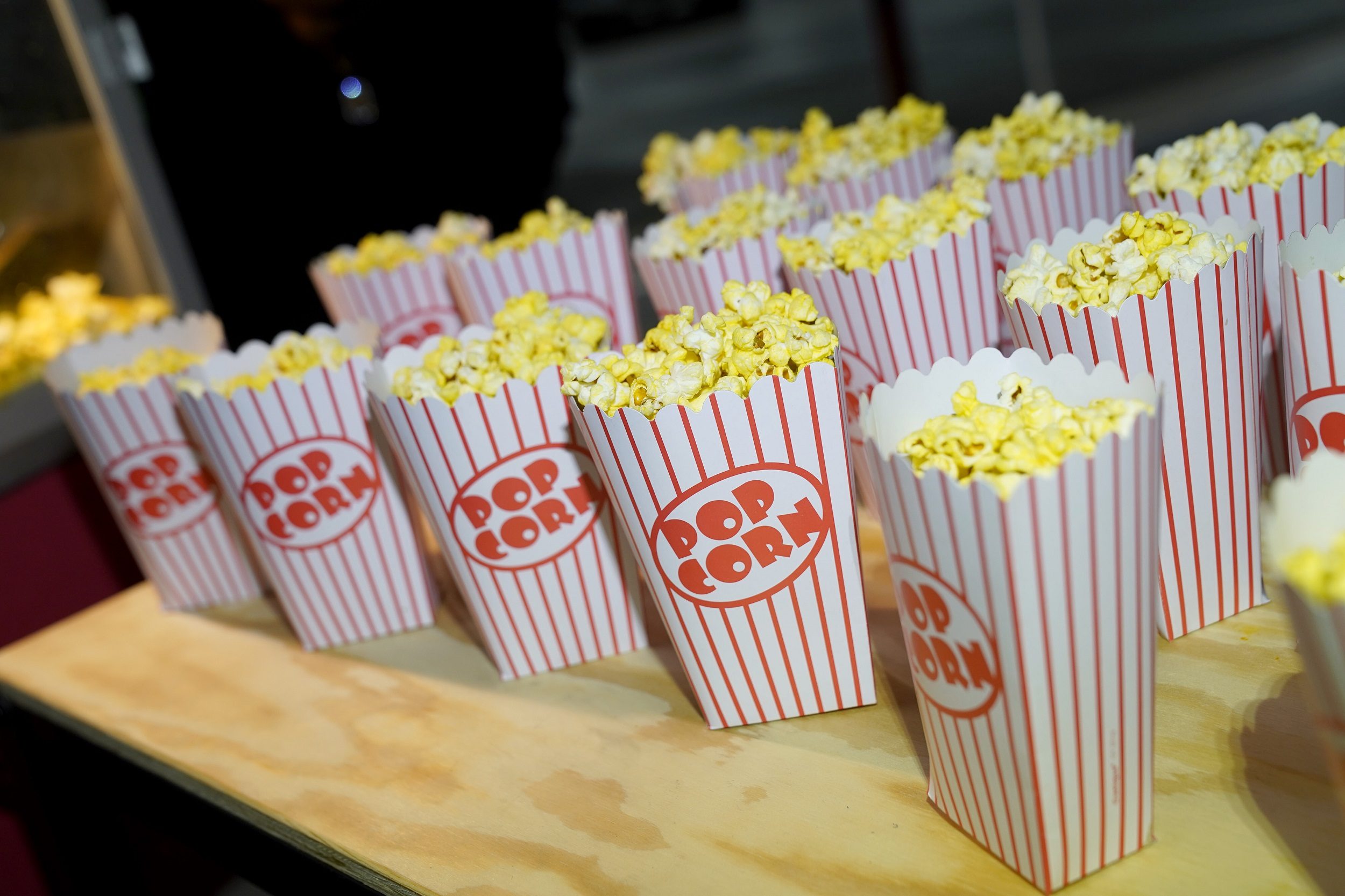 الفشار دور السينما أمريكا