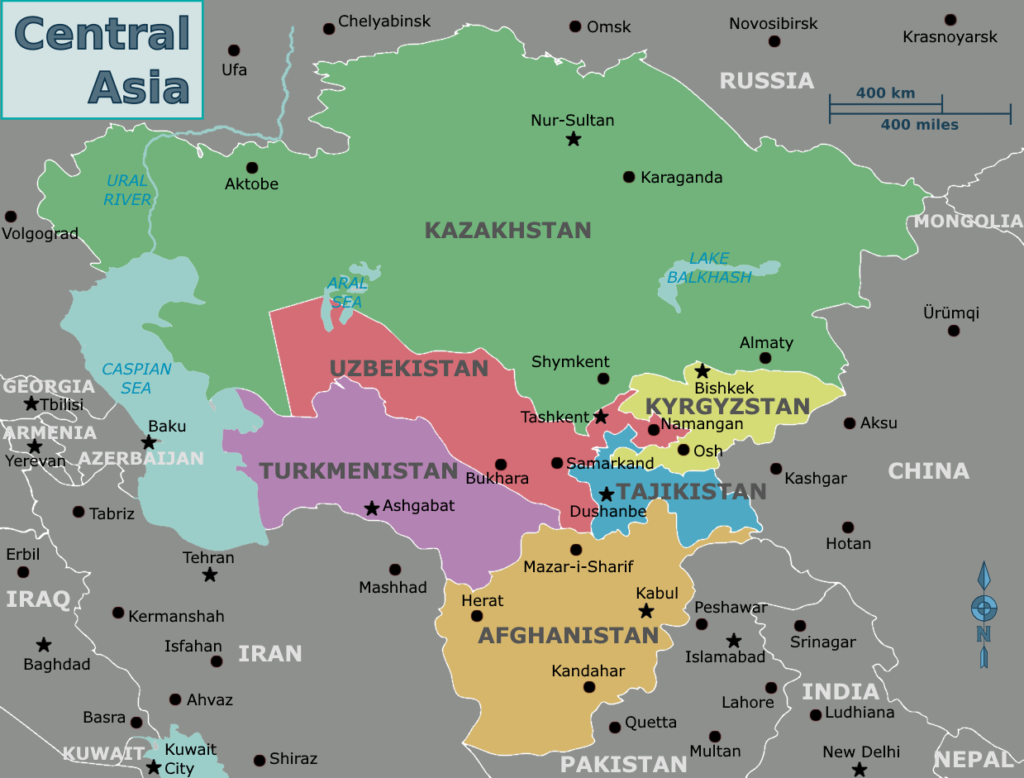نقل الغاز من آسيا الوسطى لأوروبا