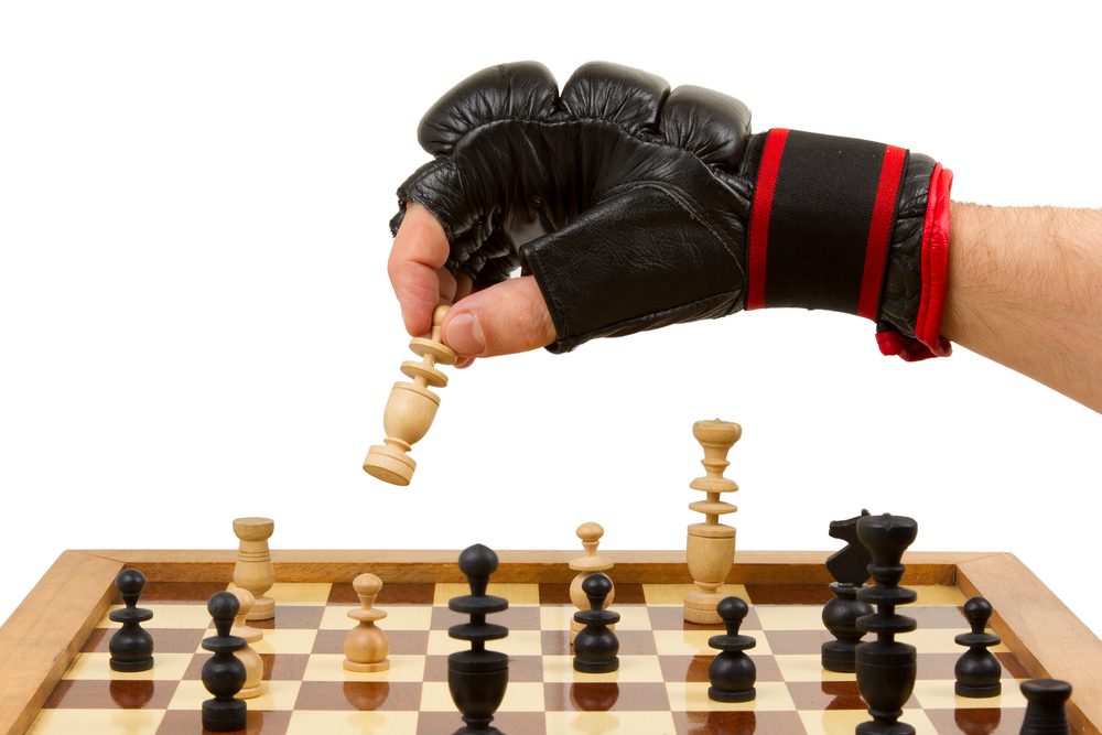 ملاكمة الشطرنج \ Shutter stock